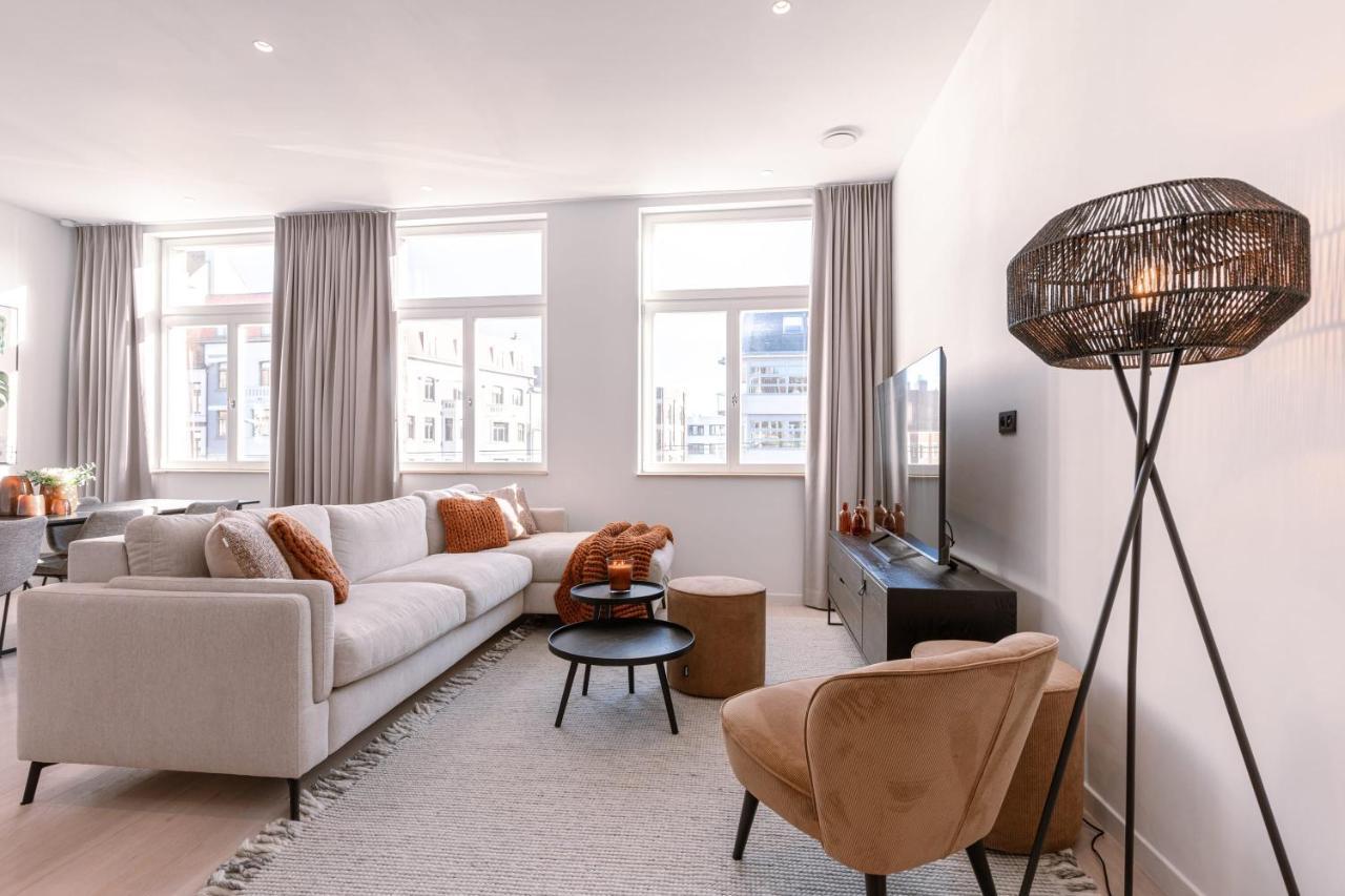 Luxurious Apartment In Town House Near The Beach Бланкенберге Екстериор снимка